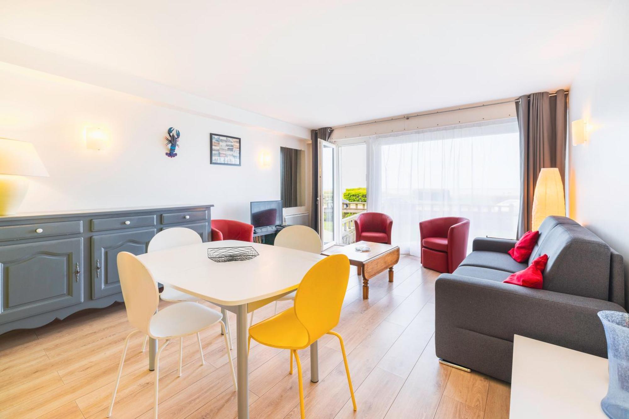 Spacieux Appart Pour 6, Front De Mer, Centre Le Touquet Екстер'єр фото